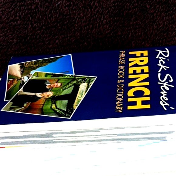 French-English Pocket Dictionary & Rick Steves French Phrases Both BooksLike New - Picture 5 of 16
